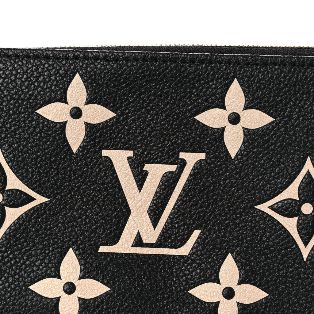 Louis Vuitton Empreinte Monogram Giant Mini Pochette Accessories Black