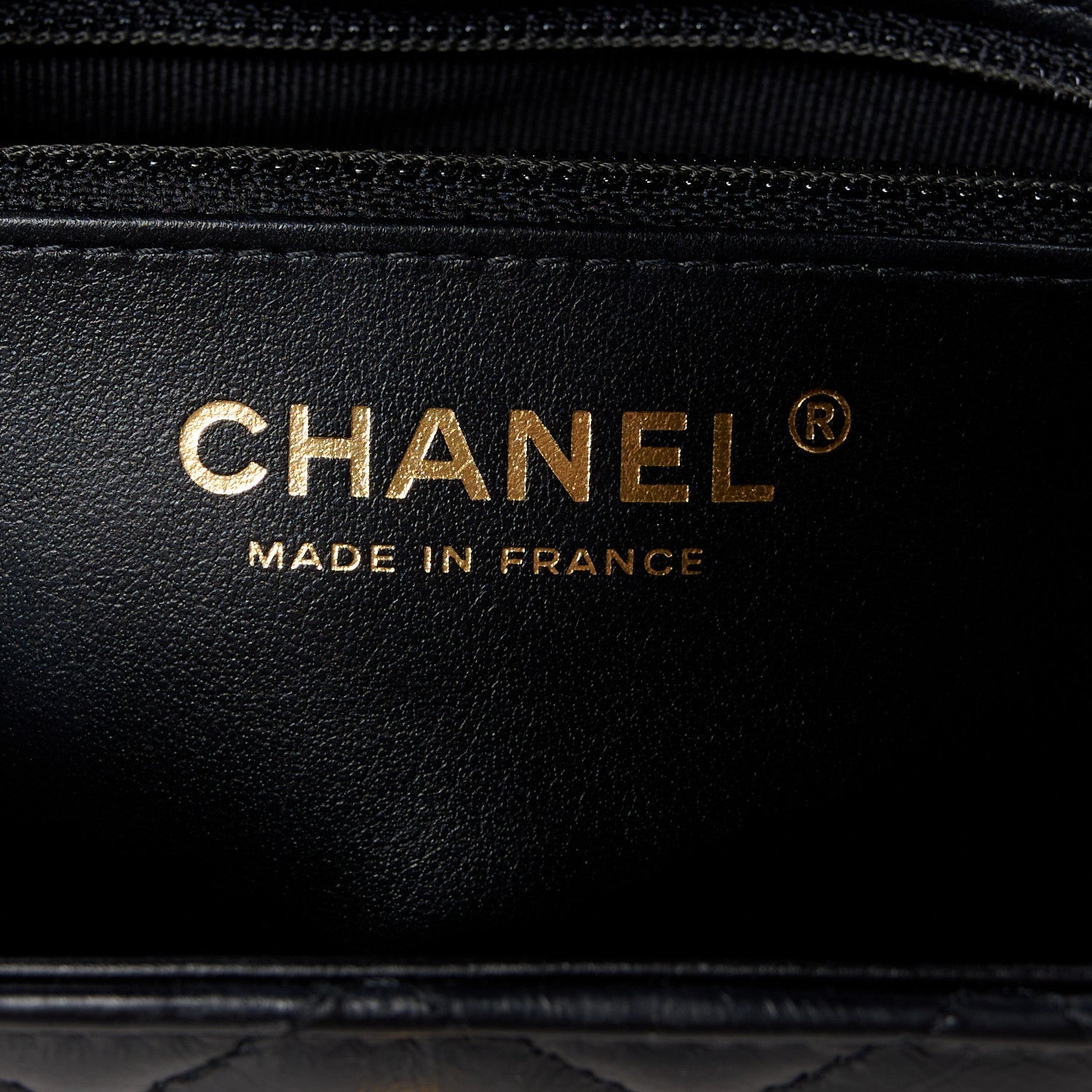 Chanel Shiny Aged Calfskin Quilted Nano Kelly Shopper Black