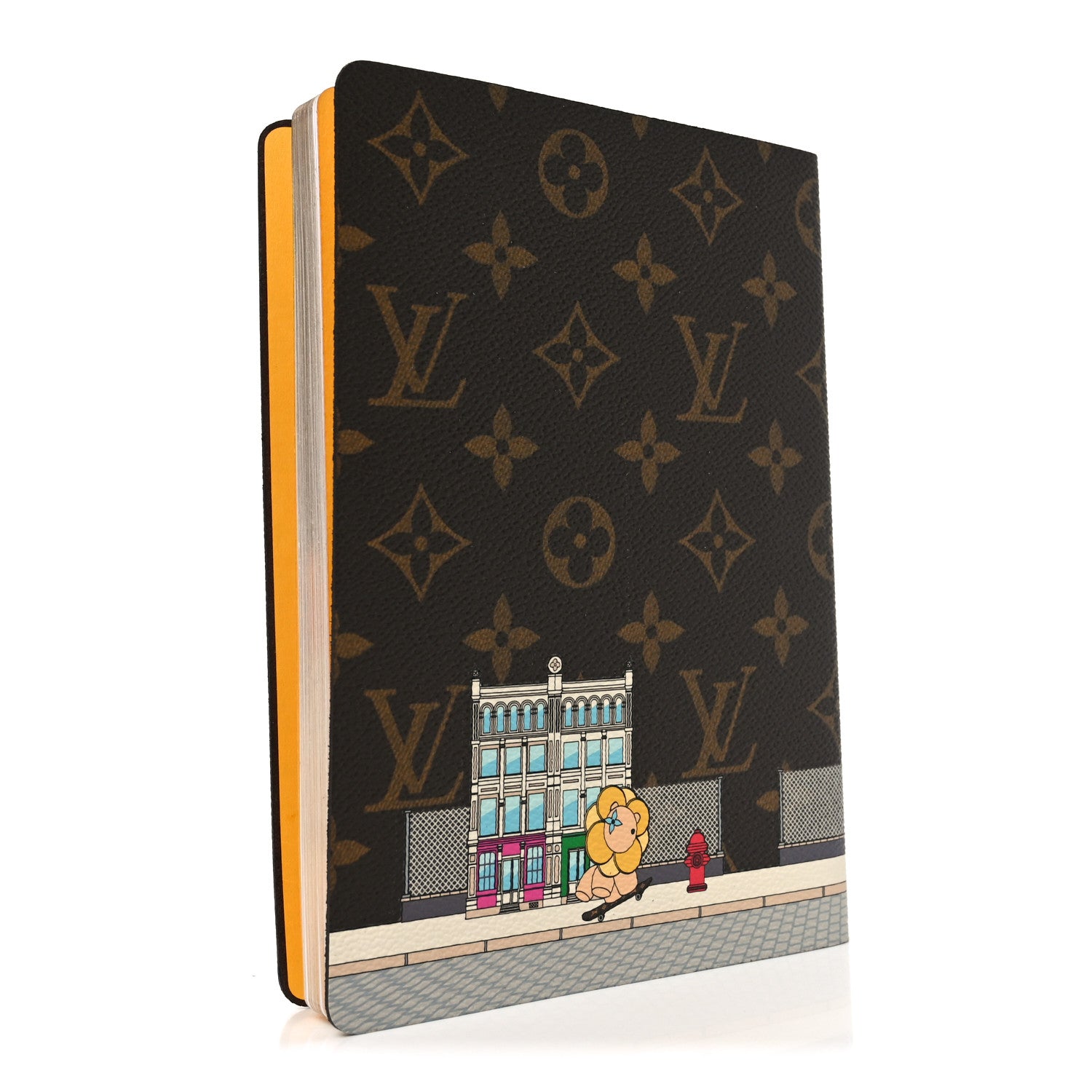 Louis Vuitton Monogram 2022 Christmas Animation New York Soho Clemence Notebook
