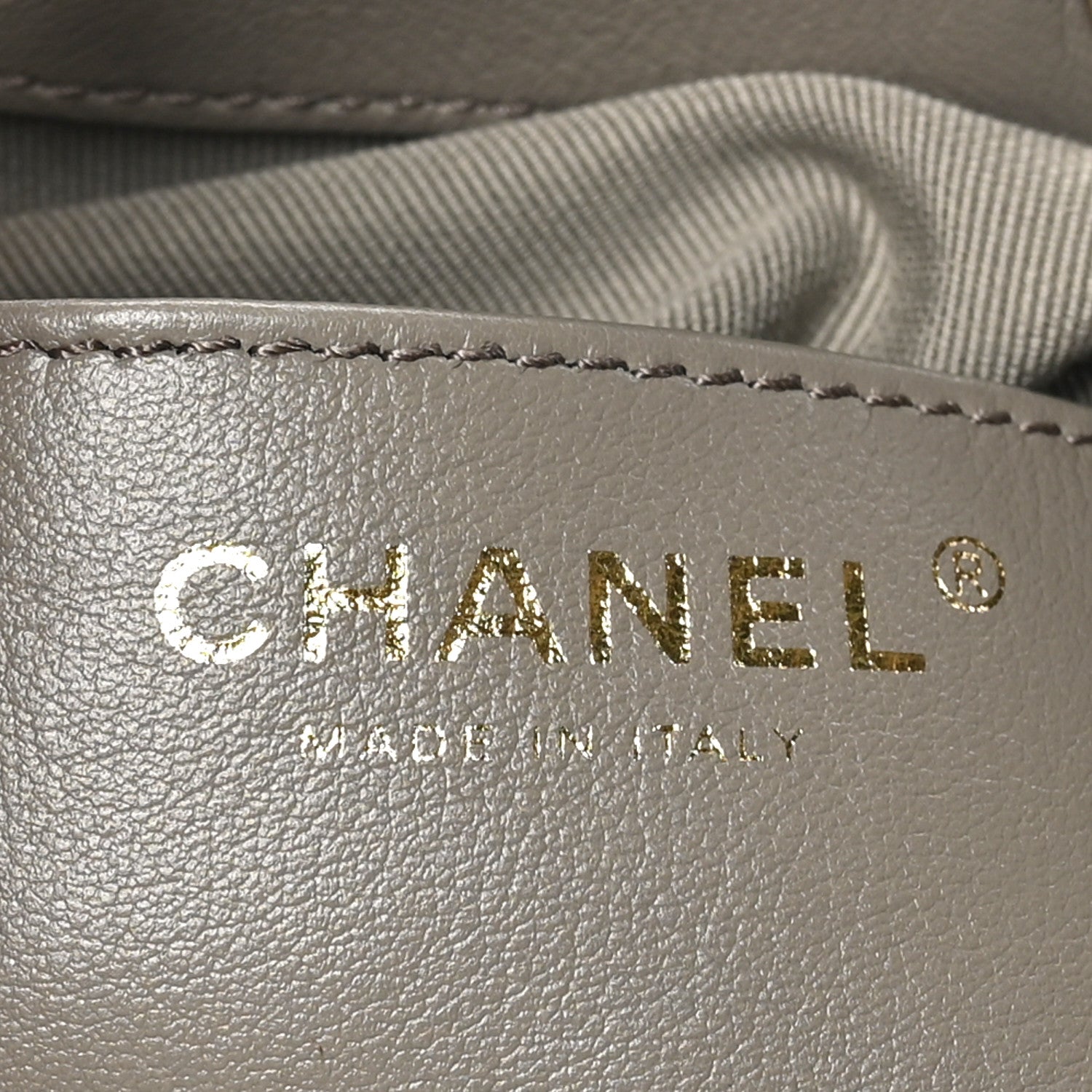 Chanel Suede Quilted Medium Chanel 25 Handbag Dark Grey