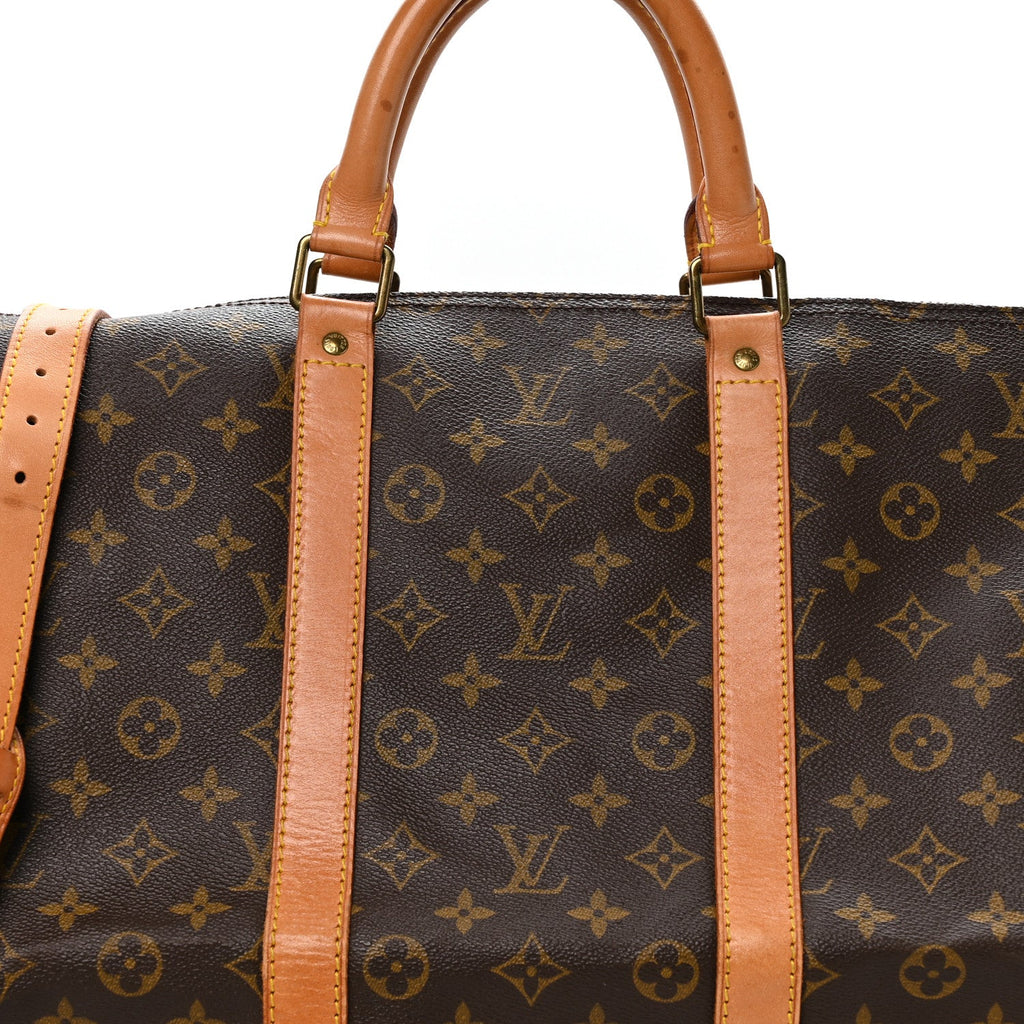 Louis Vuitton Monogram Keepall Bandouliere 55