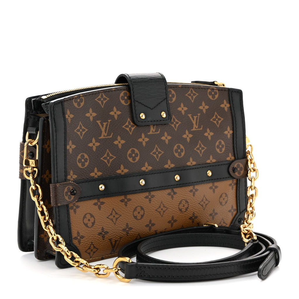 Louis Vuitton Reverse Monogram Trunk Clutch