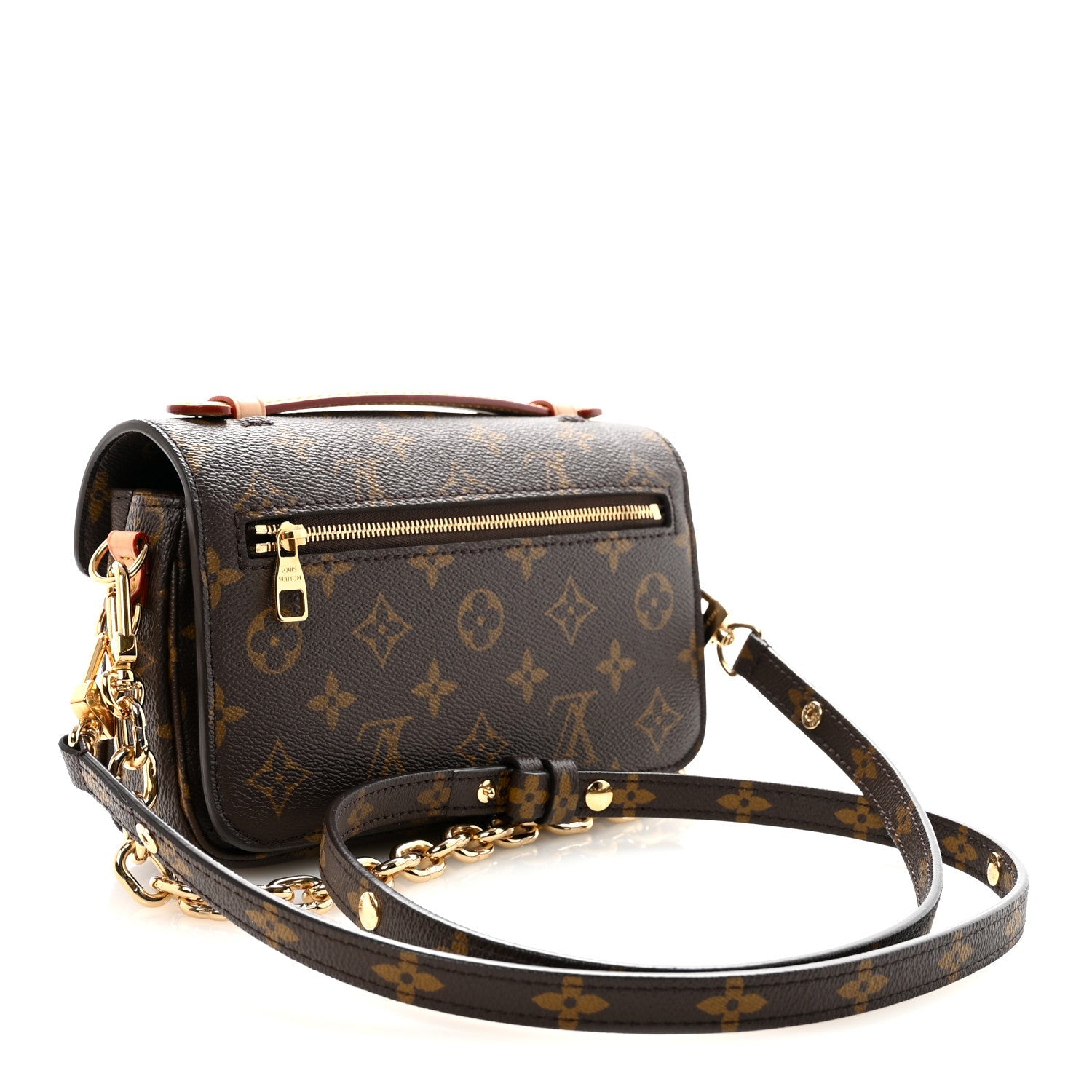 Louis Vuitton Monogram Pochette Metis East West
