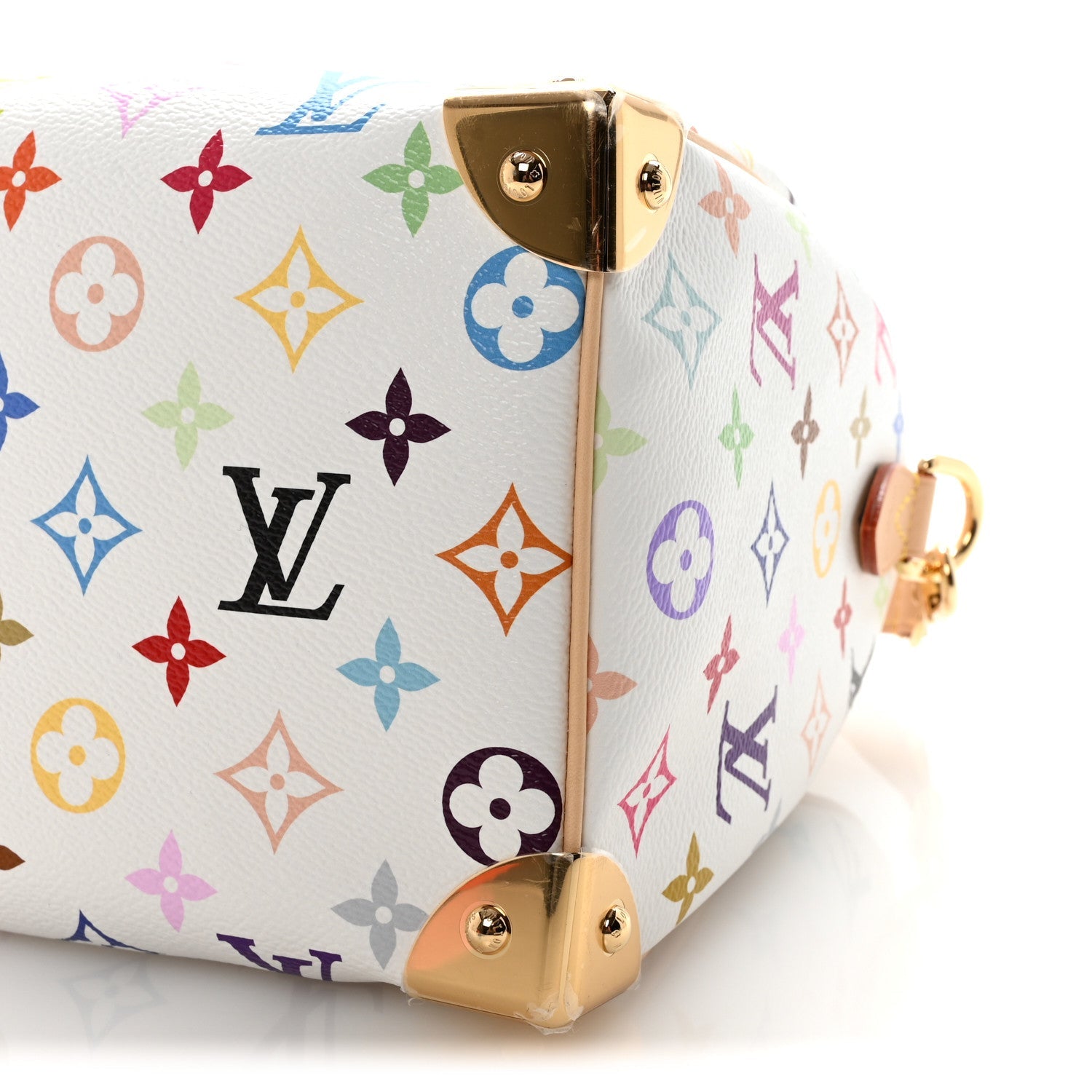 Louis Vuitton LV X TM Monogram Multicolor Speedy Bandouliere 25 White
