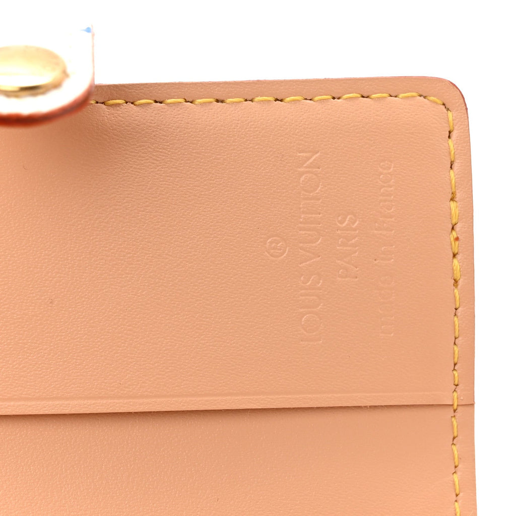 Louis Vuitton Monogram Multicolor Carnet de Bal Mini Agenda Cover White