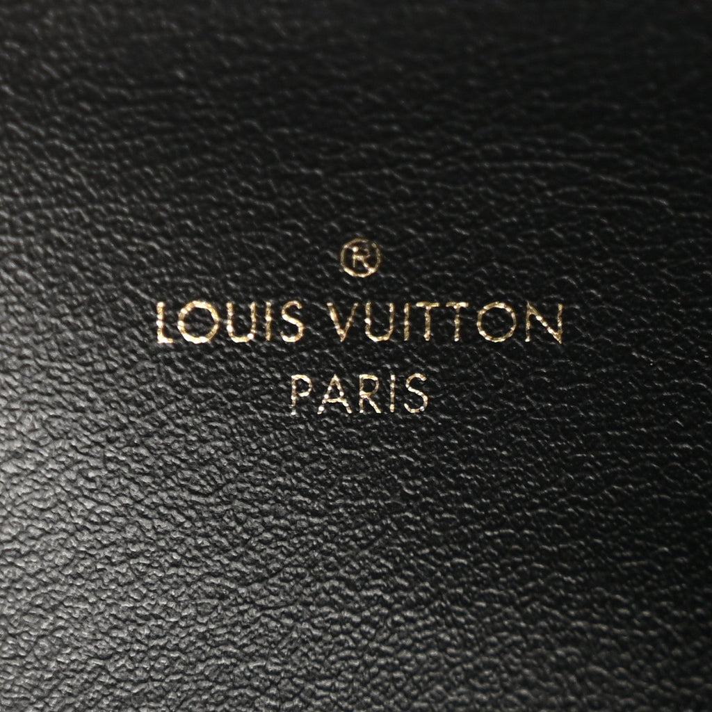 Louis Vuitton Empreinte Monogram Giant Crafty Pochette Felicie Zippered Insert Black
