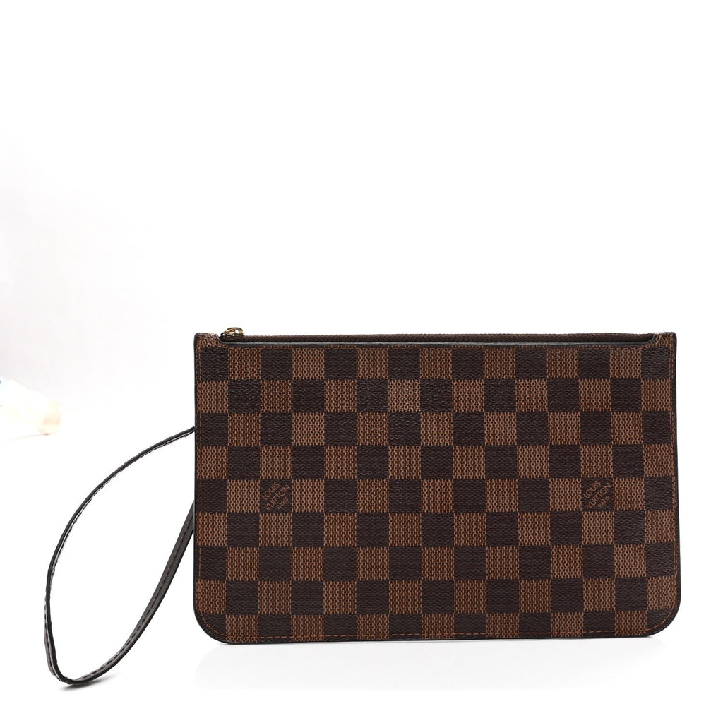 Louis Vuitton Damier Ebene Neverfull MM GM Pochette