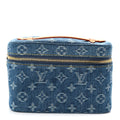 Louis Vuitton Monogram Denim Nice Mini Blue