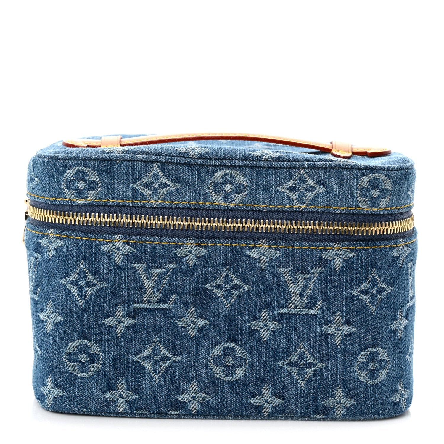 Louis Vuitton Monogram Denim Nice Mini Blue