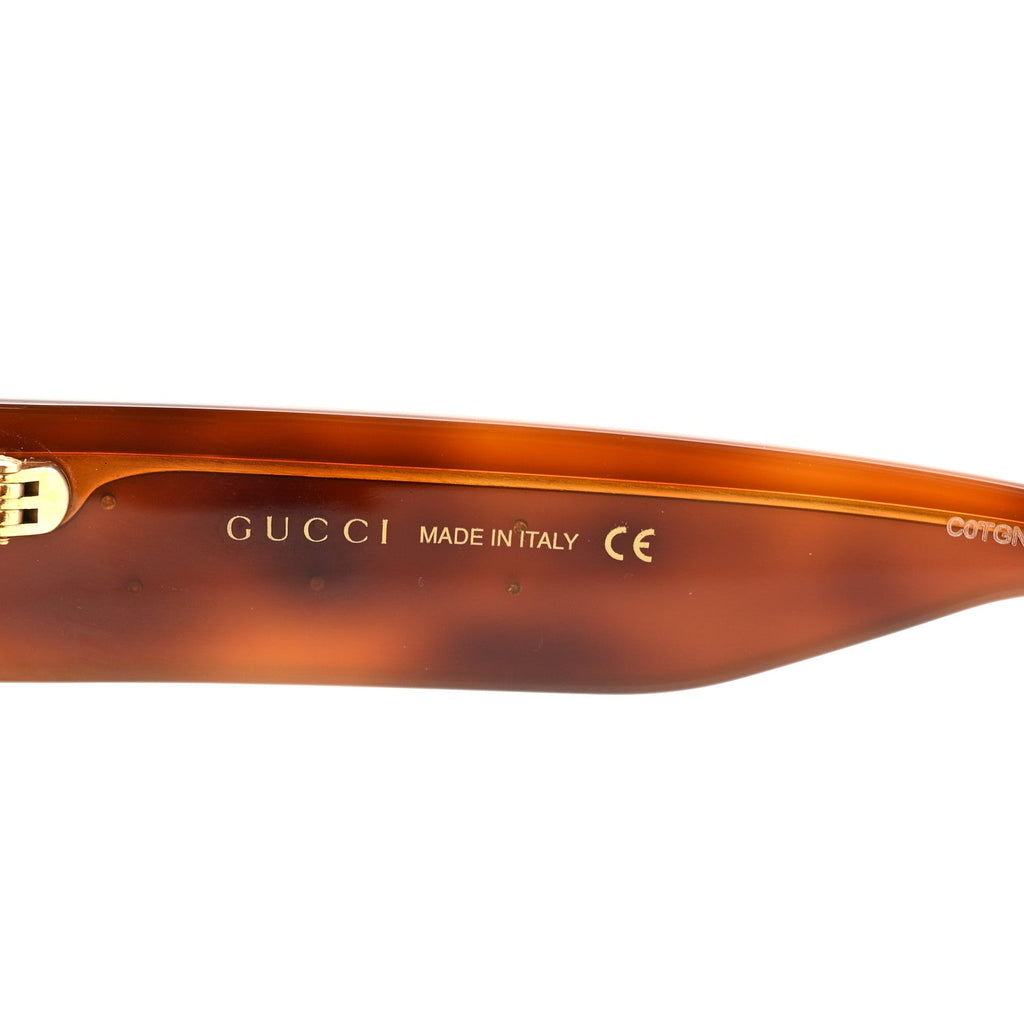 Gucci Acetate Square Frame Sunglasses GG0059S Multicolor
