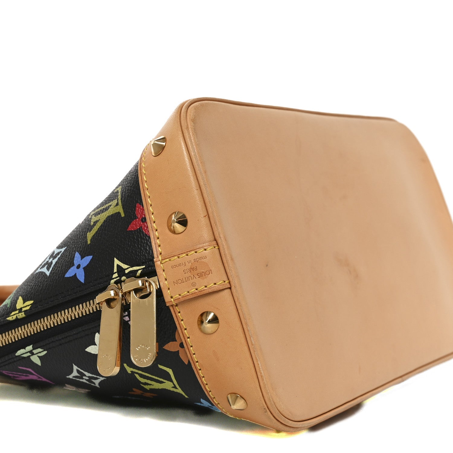 Louis Vuitton Monogram Multicolor Alma PM Black