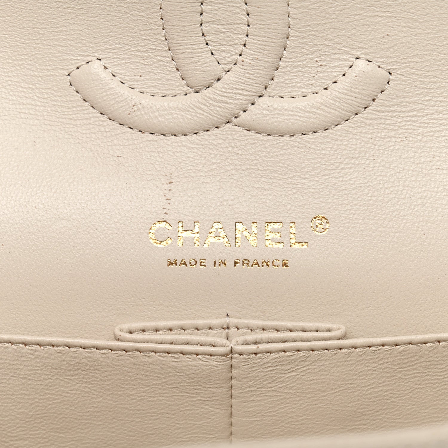 Chanel Caviar Quilted Medium Double Flap White