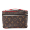 Louis Vuitton Monogram Macassar Nice Mini Rouge