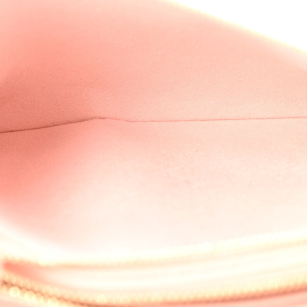Louis Vuitton Empreinte Monogram Double Zip Pochette Rose