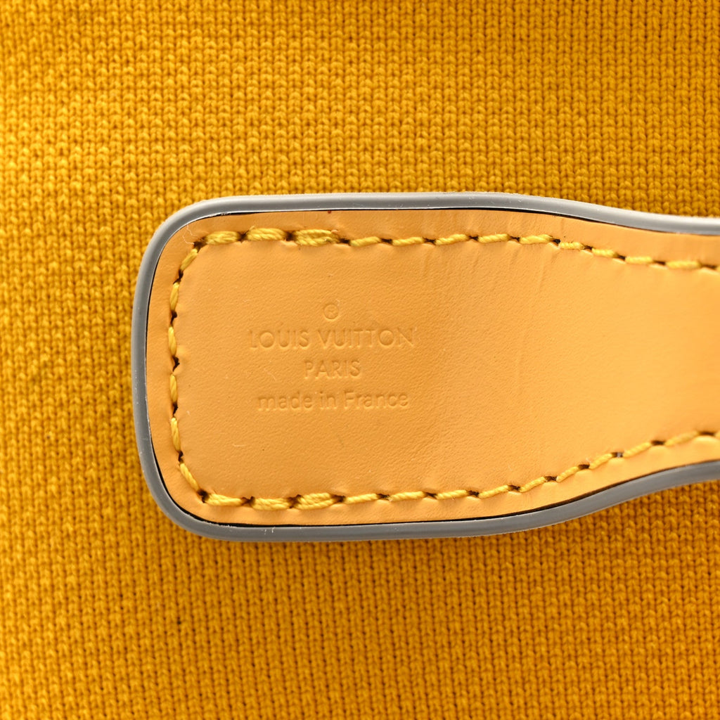 Louis Vuitton Knit Monogram Horizon Soft Duffle 55 Jaune