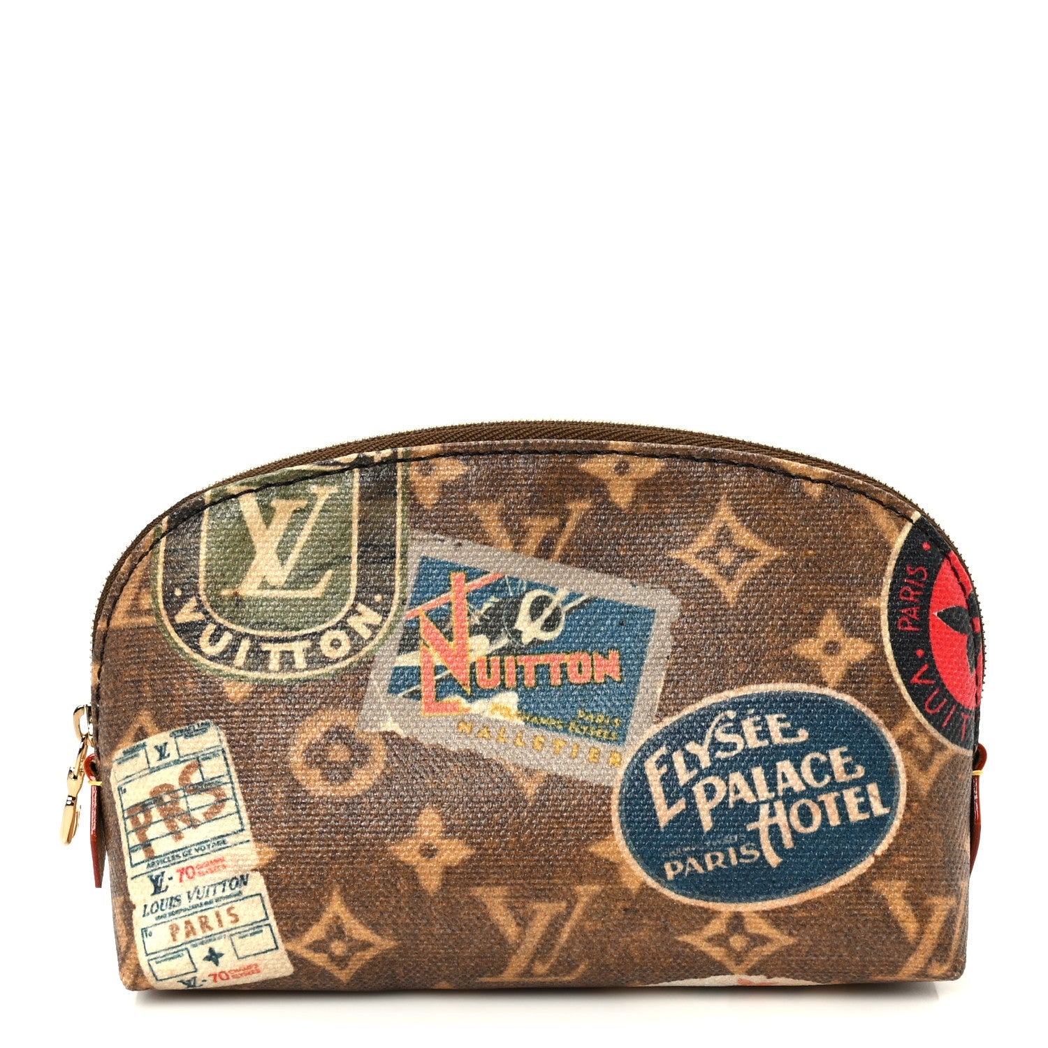 Louis Vuitton Monogram Flight Mode Cosmetic Pouch