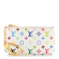 Louis Vuitton LV X TM Monogram Multicolor Key Pouch White