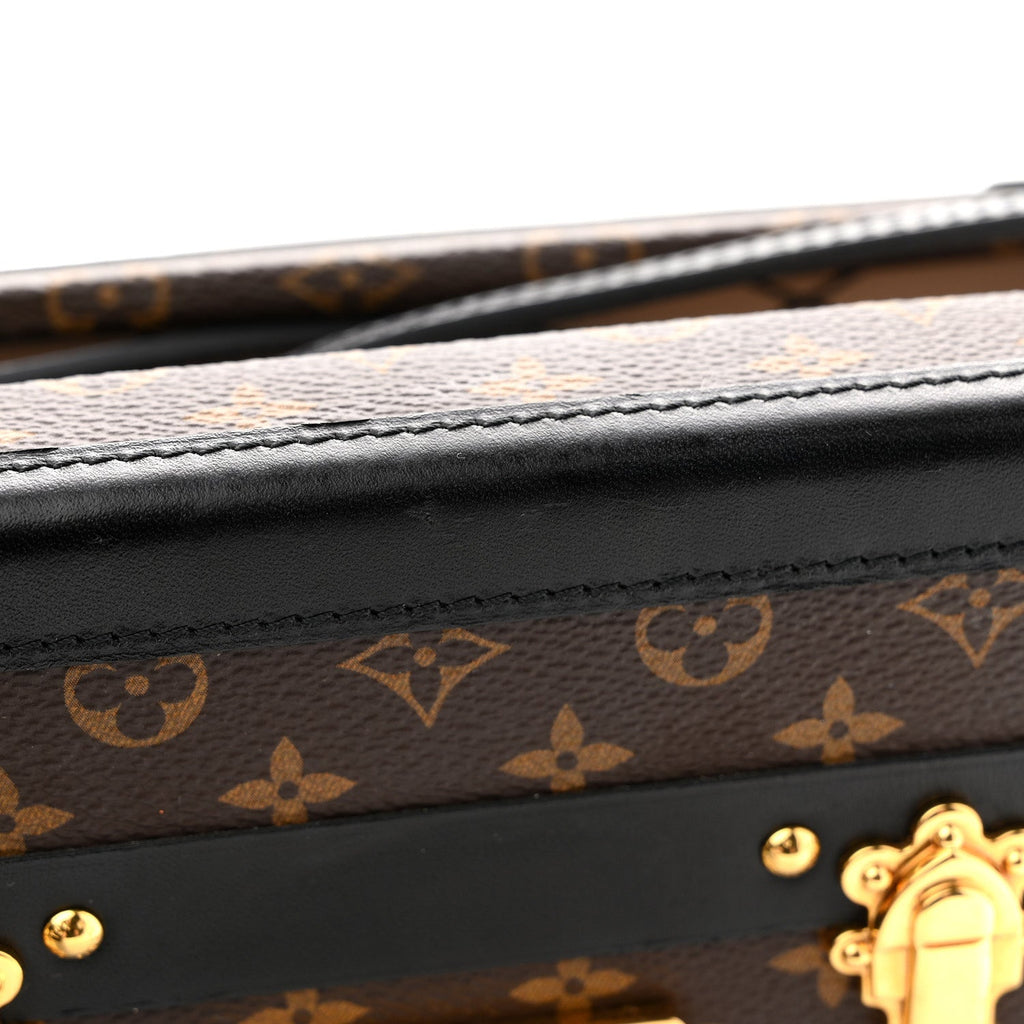 Louis Vuitton Monogram Petite Malle Black