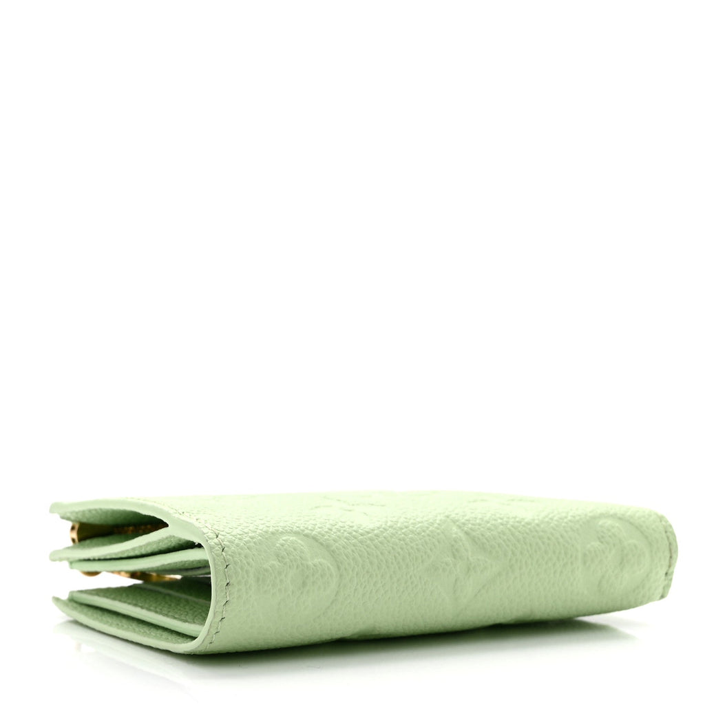 Louis Vuitton X TM Empreinte Monogram Lisa Wallet Green Tea