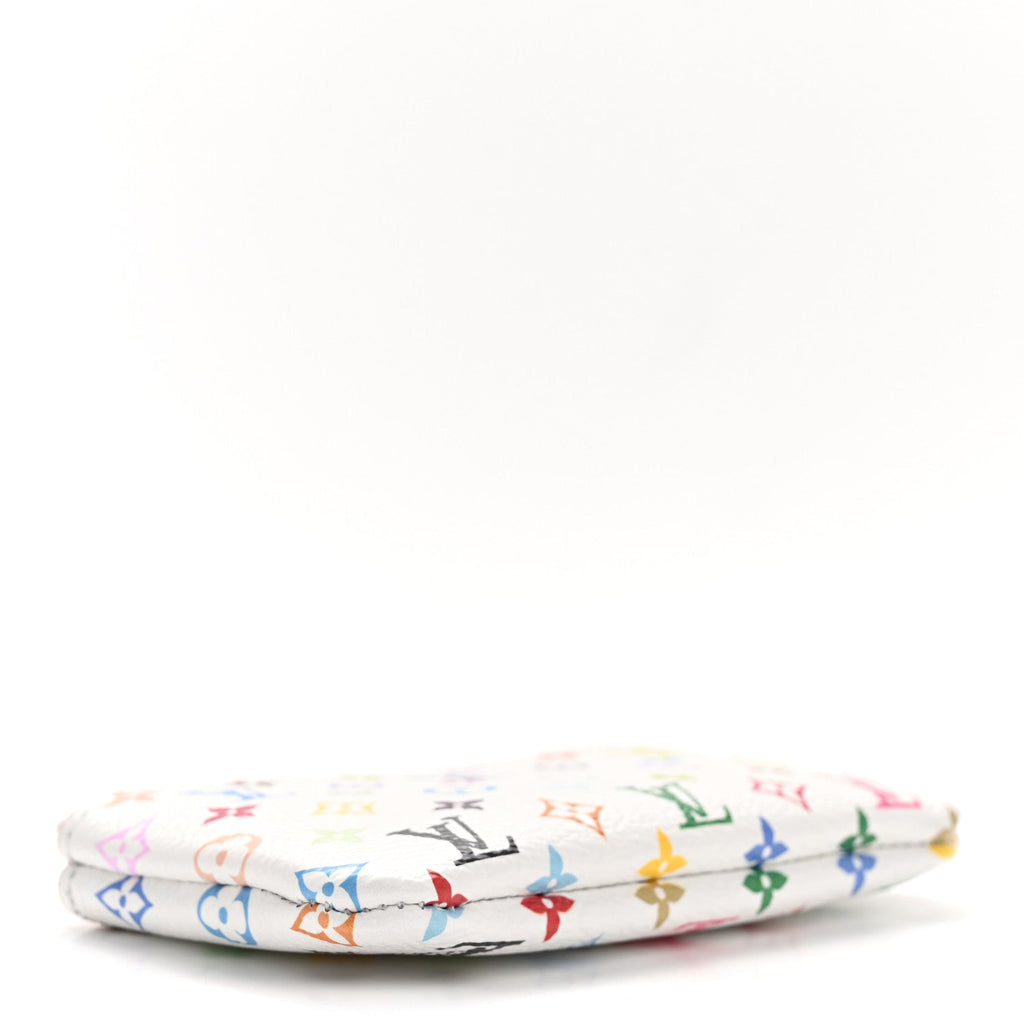 Louis Vuitton LV X TM Monogram Multicolor Key Pouch White