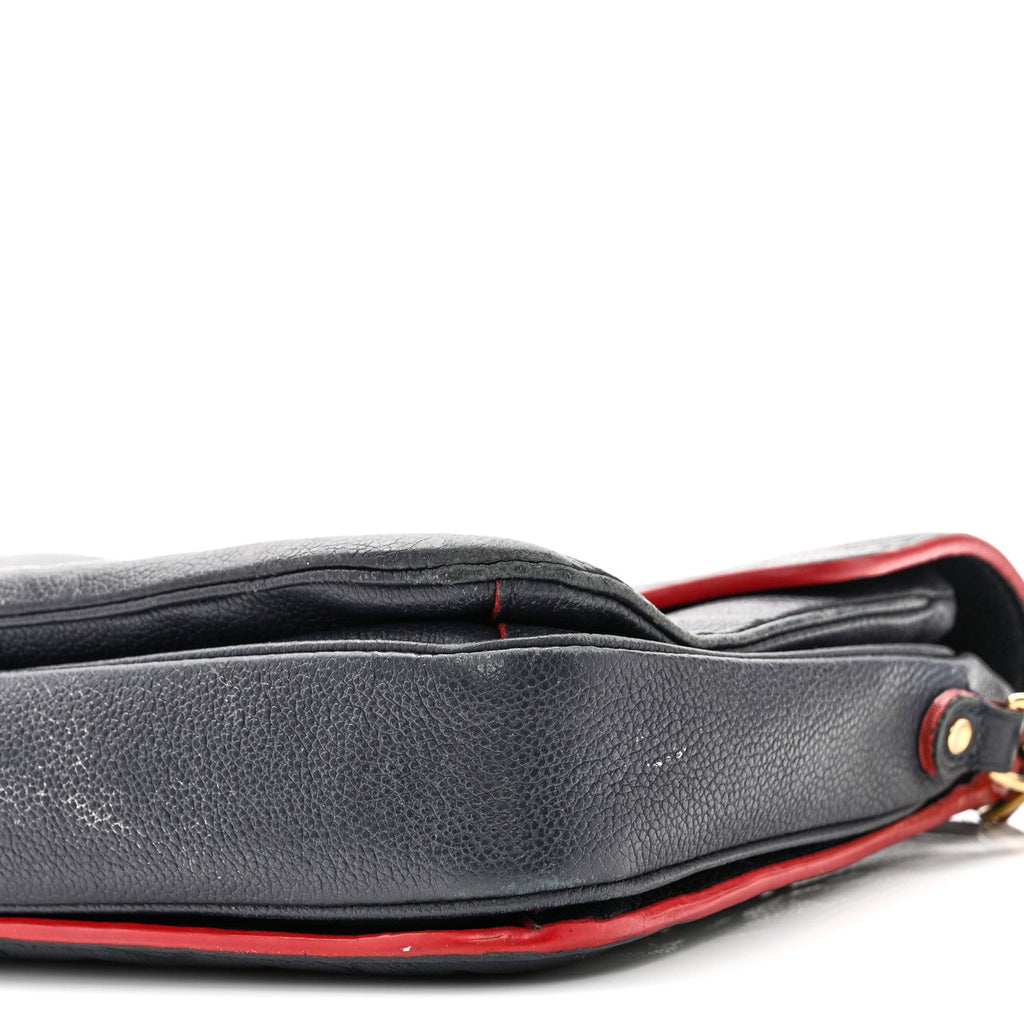 Louis Vuitton Empreinte Pochette Metis Marine Rouge
