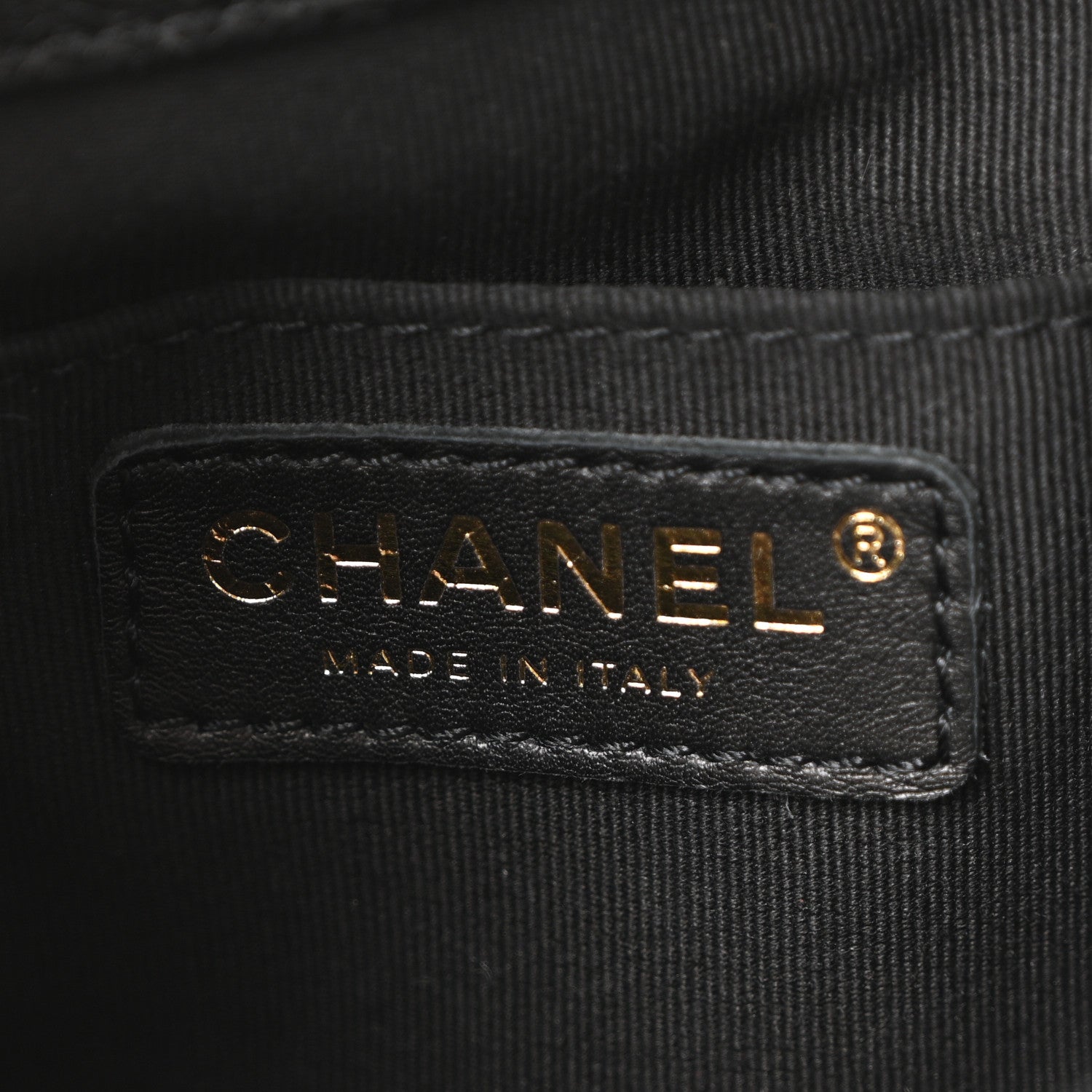 Chanel Shiny Caviar Quilted Small Duma Pockets Drawstring Backpack Black