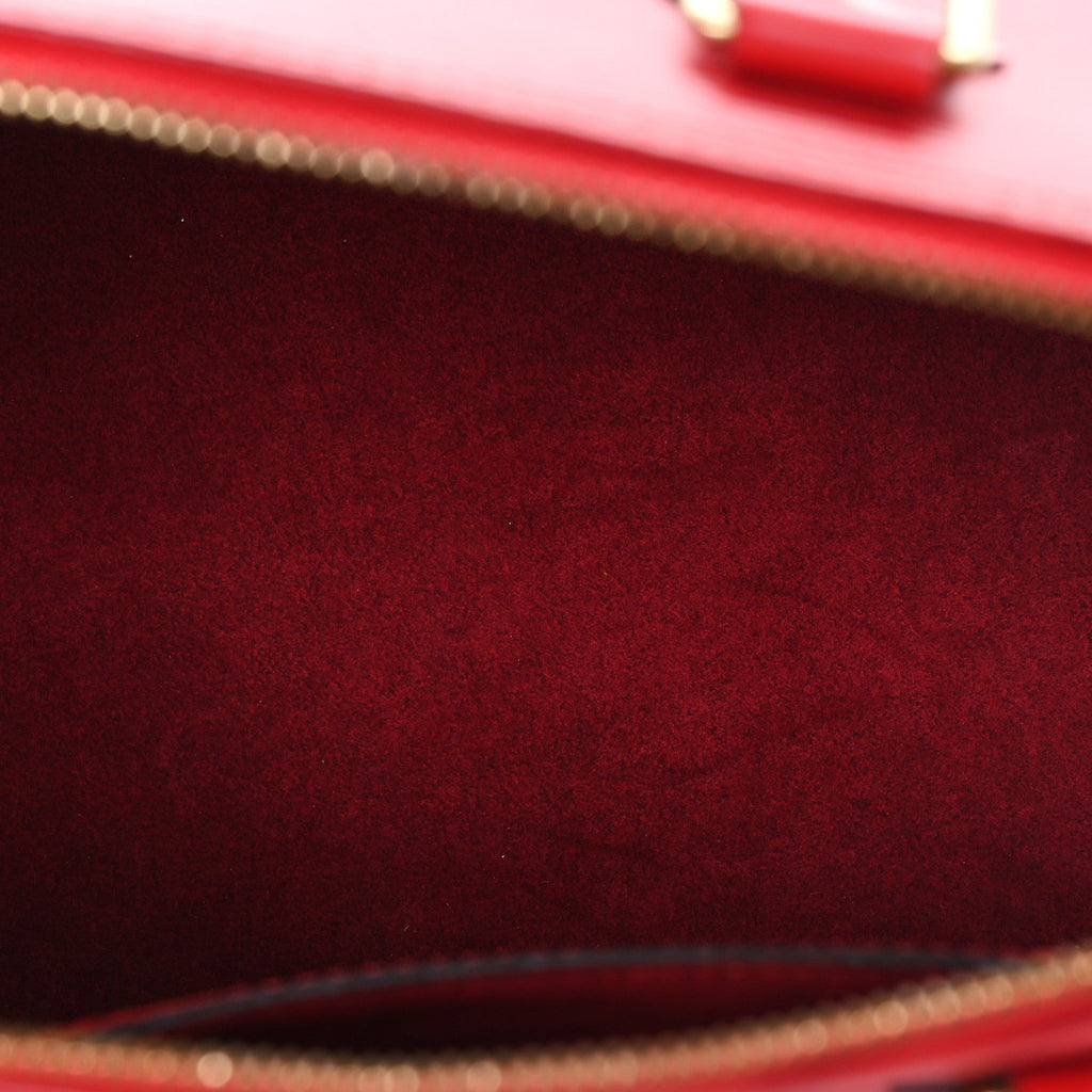 Louis Vuitton Epi Alma PM Castillan Red