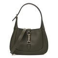 Gucci Grand Prix Calfskin Medium Jackie 1961 Hobo Dark Green