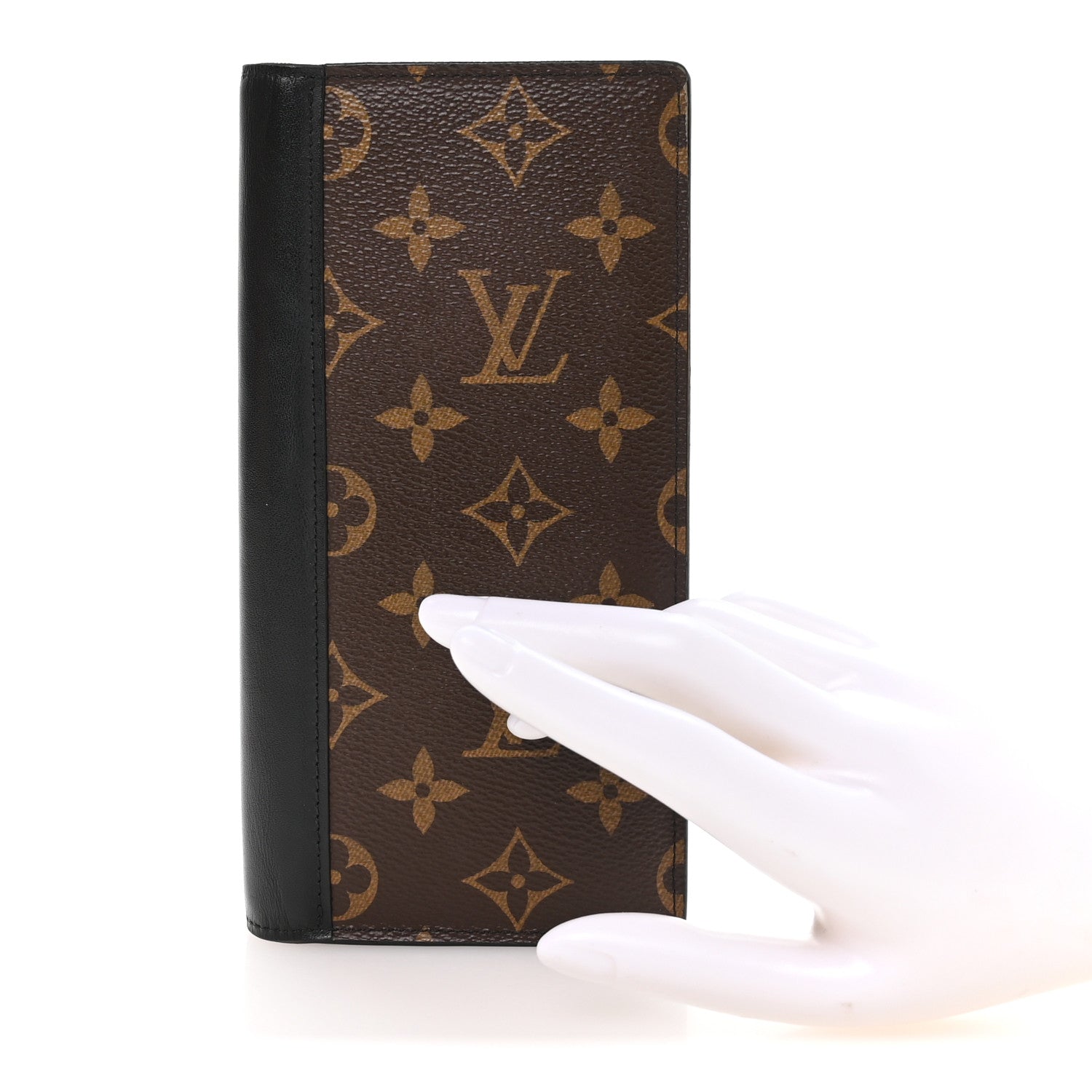 Louis Vuitton Monogram Macassar Brazza Wallet