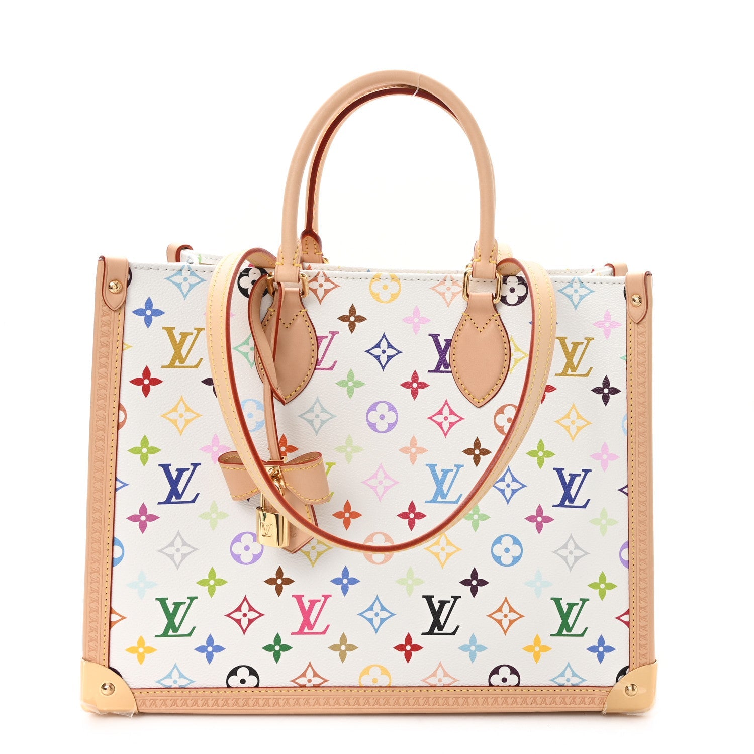 Louis Vuitton LV X TM Monogram Multicolor Onthego MM White
