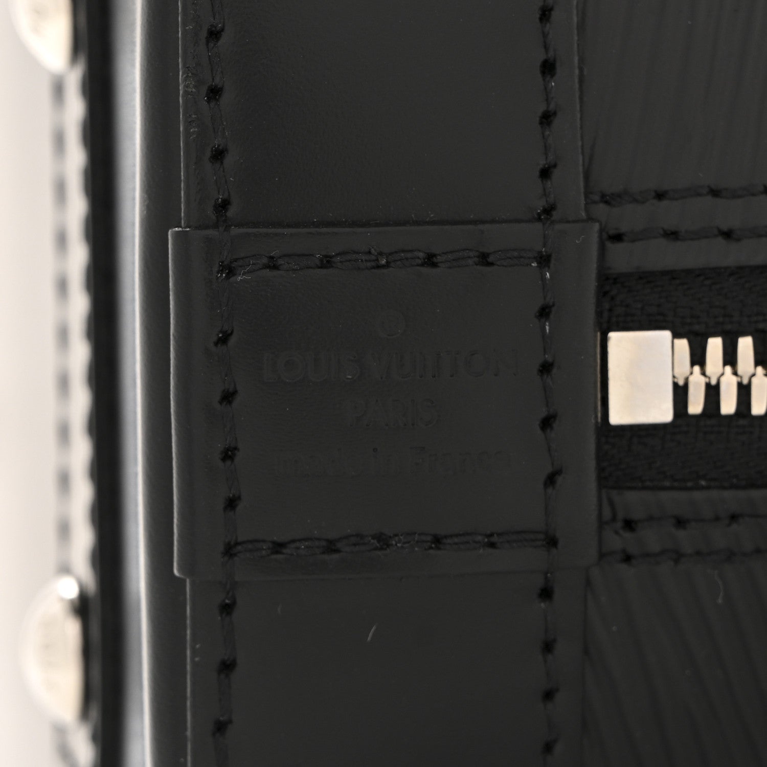 Louis Vuitton Epi Alma BB Black