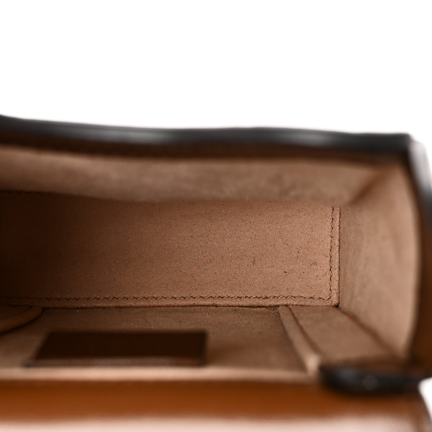 Gucci GG Supreme Monogram Mini Horsebit 1955 Crossbody Bag Beige Brown Sugar