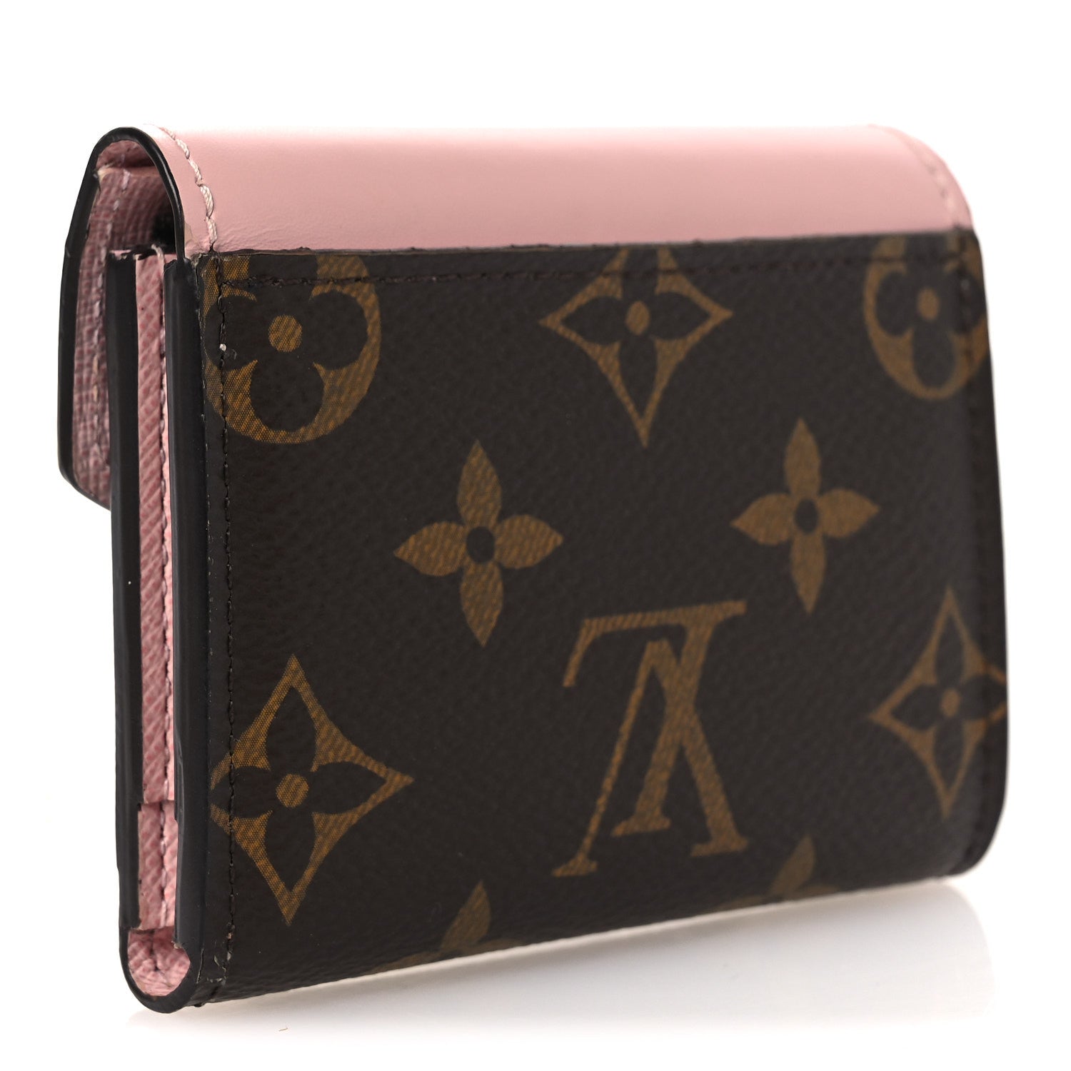 Louis Vuitton Monogram Zoe Wallet Rose Ballerine