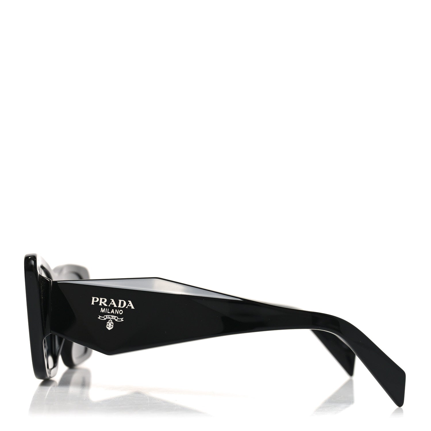 Prada Acetate Symbole Sunglasses SPR 08Y Black