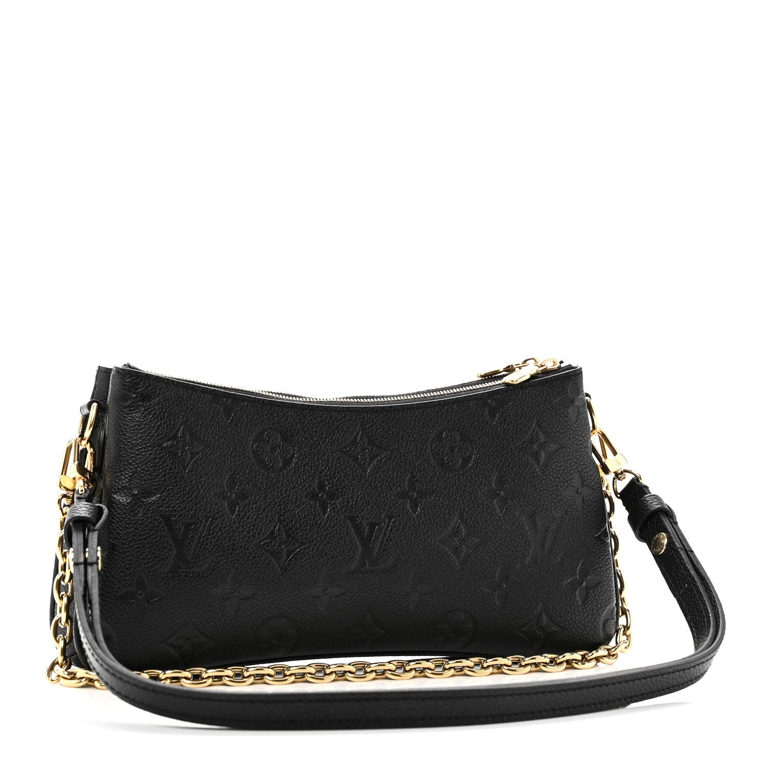 Louis Vuitton Empreinte Monogram Liv Pochette Black