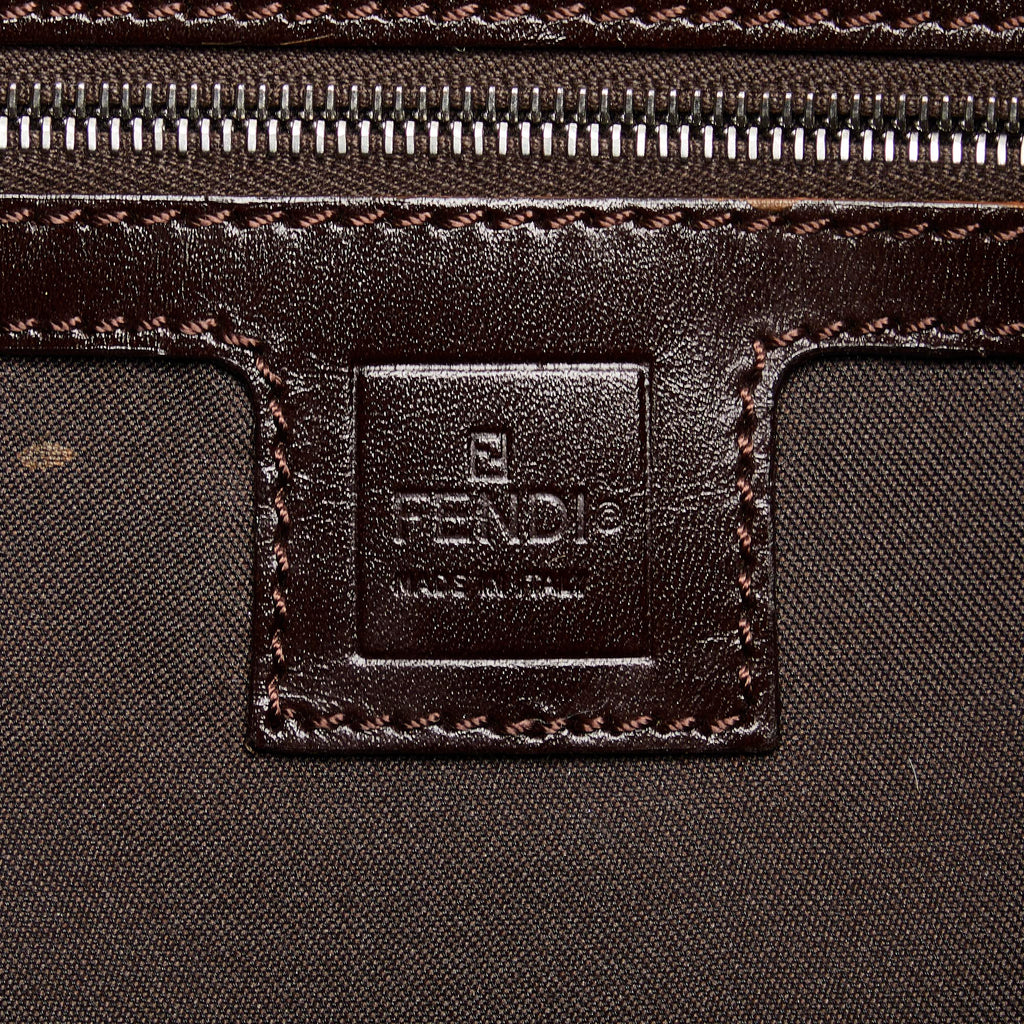 FENDI FF Lock Zucca Shoulder Bag