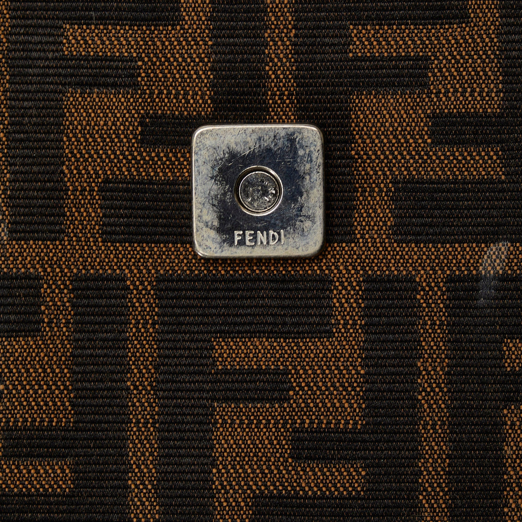 FENDI FF Lock Zucca Shoulder Bag