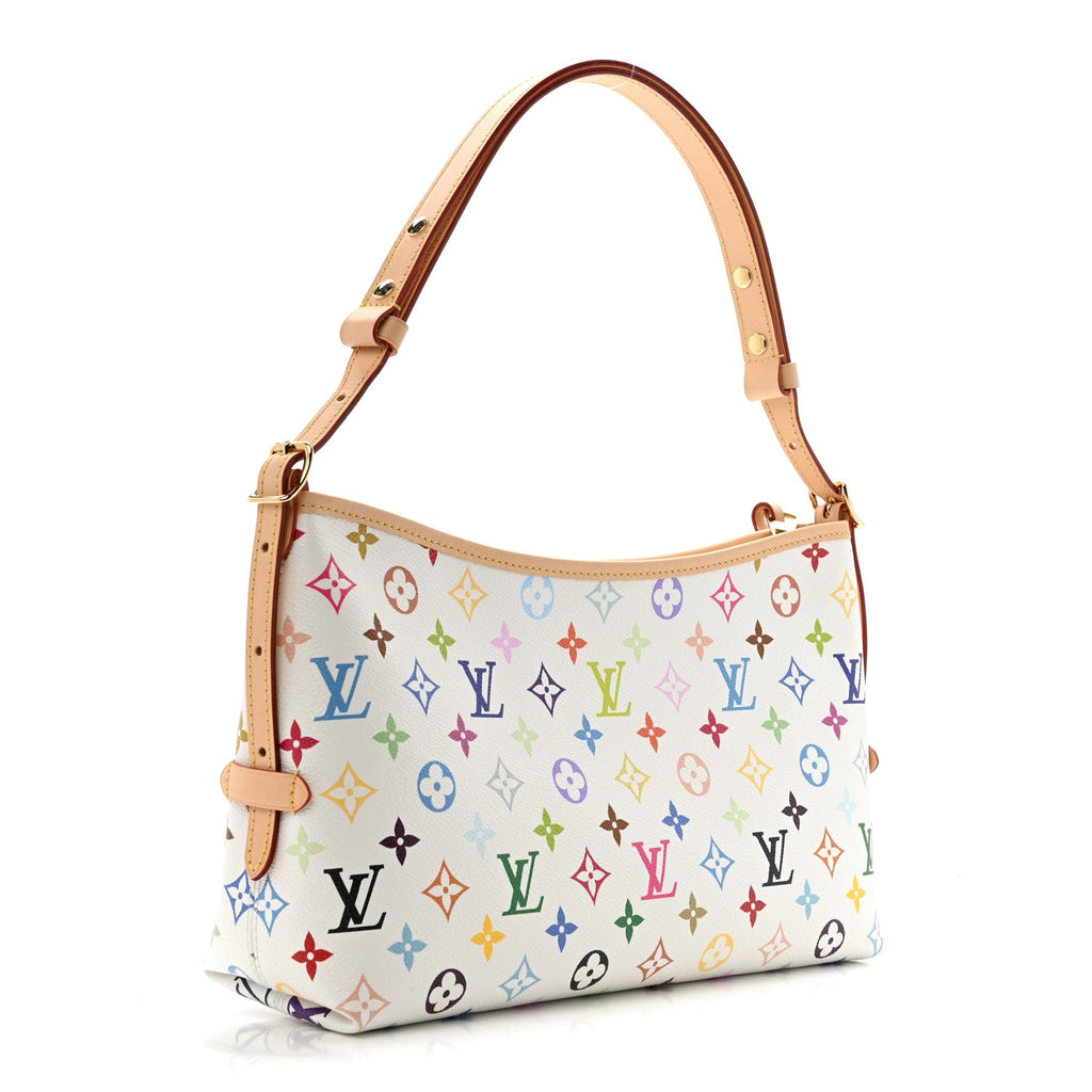 Louis Vuitton LV X TM Monogram Multicolor CarryAll East West White