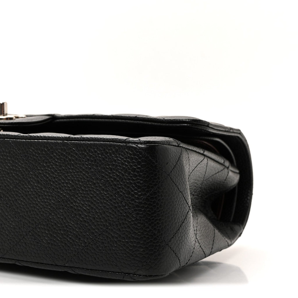 Chanel Caviar Quilted Medium Double Flap Black