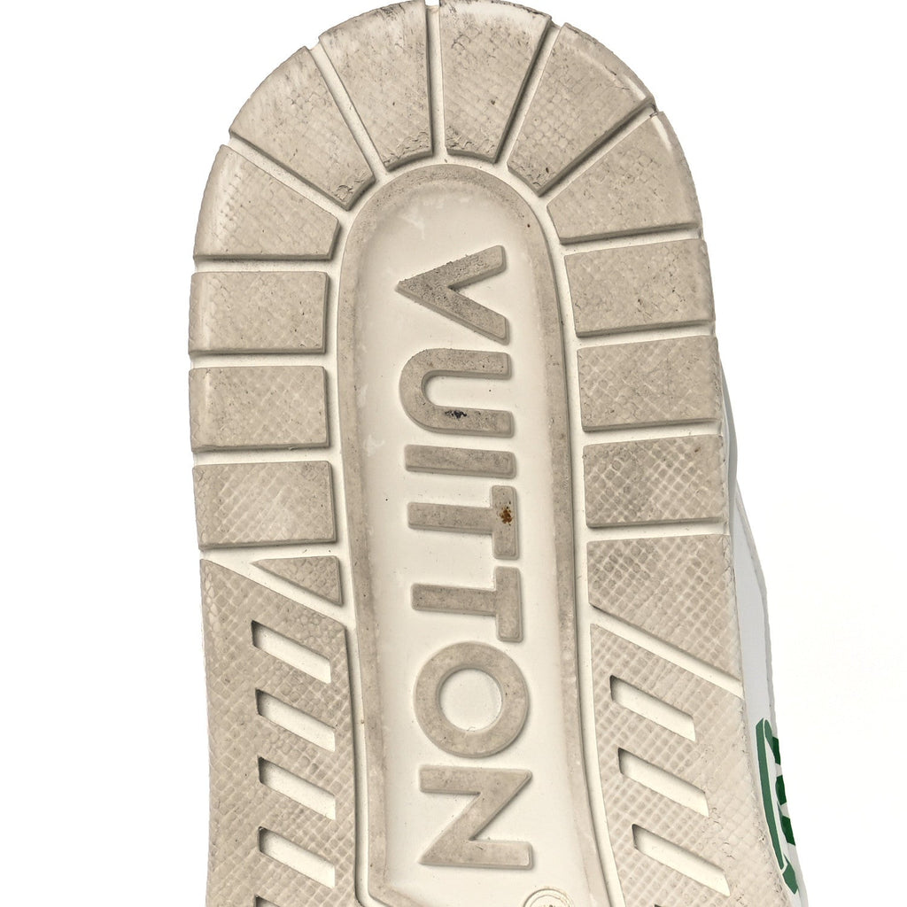 Louis Vuitton Mens LV Trainer Sneakers 10.5 Green