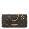 Louis Vuitton Monogram Lily Wallet On Chain