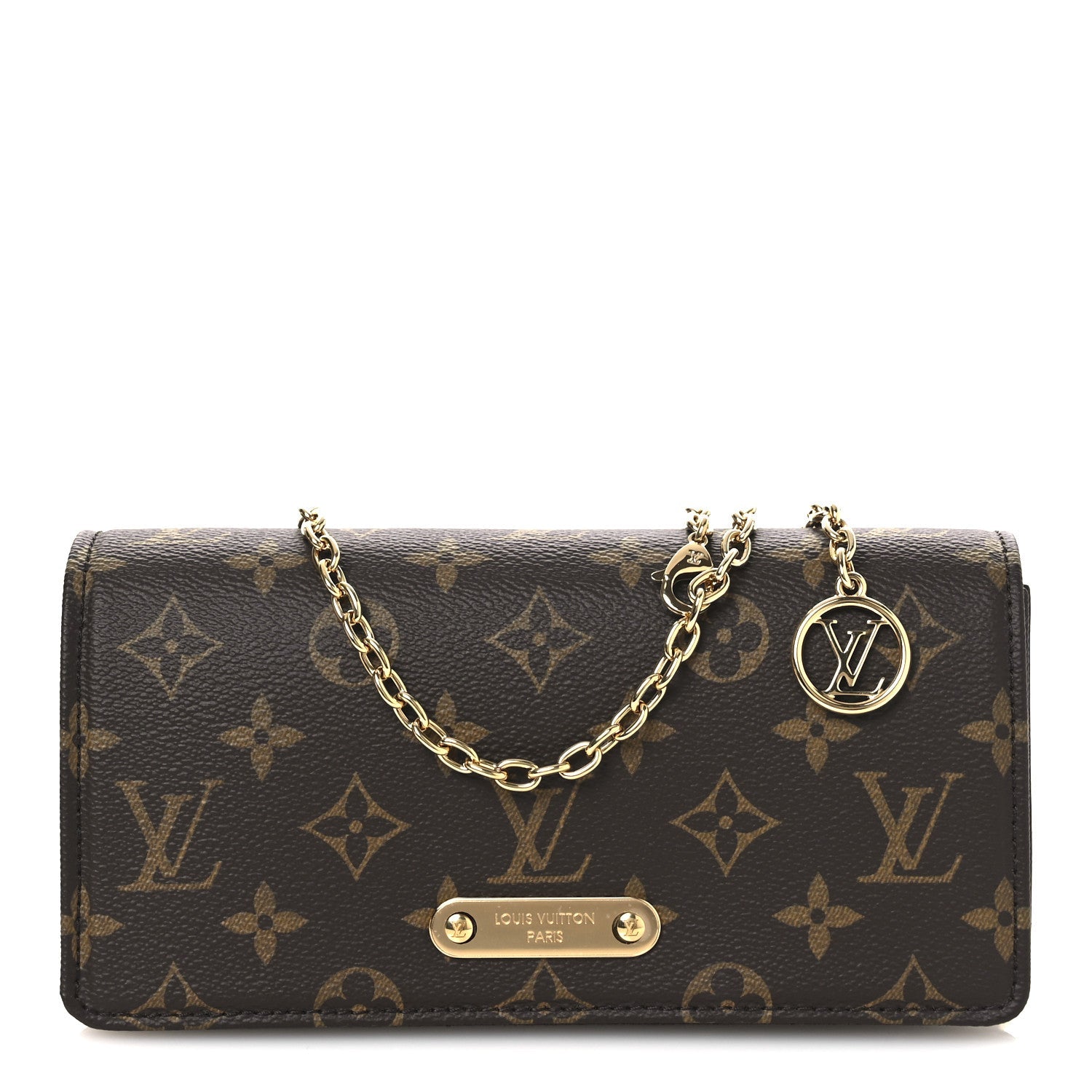 Louis Vuitton Monogram Lily Wallet On Chain