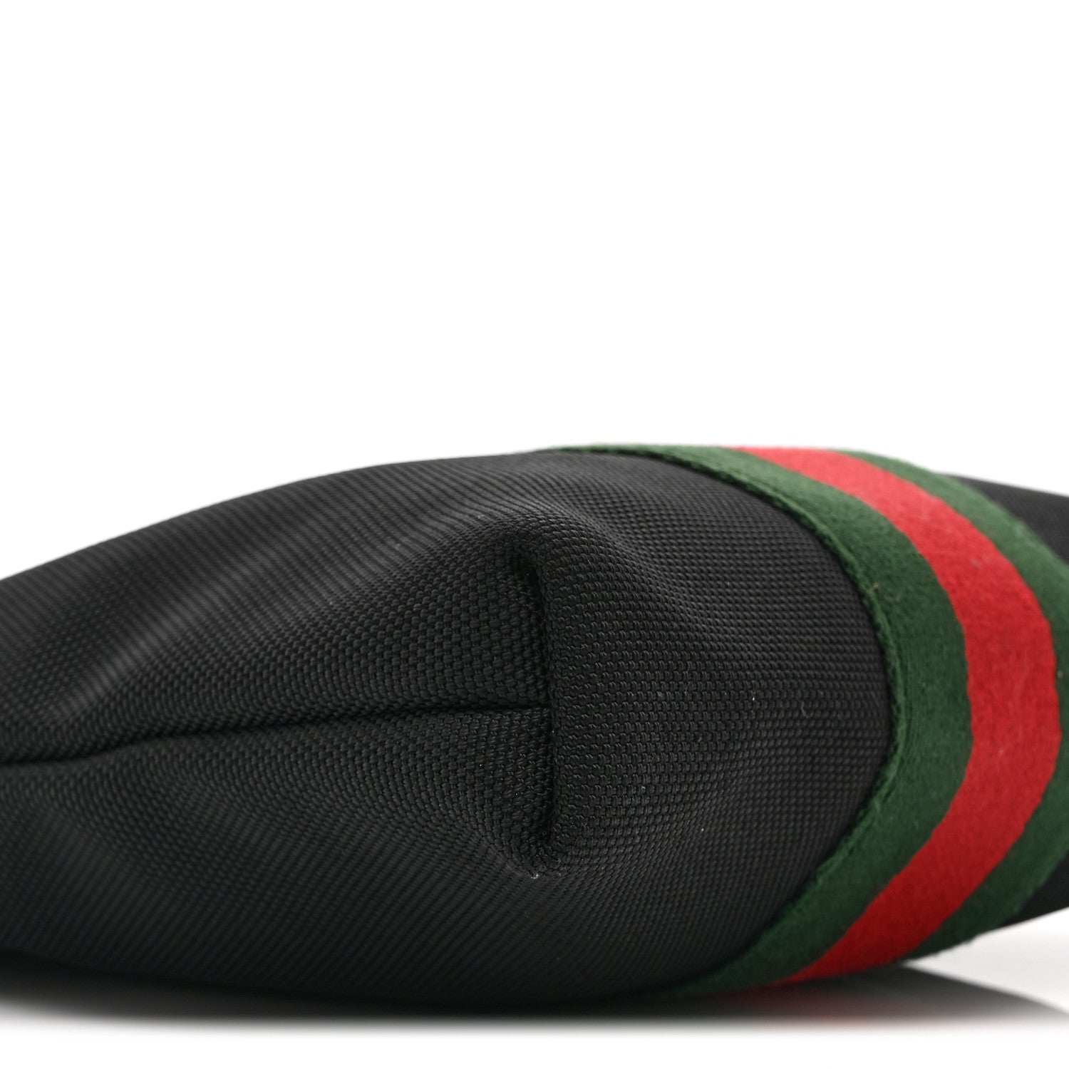 Gucci Canvas Web Messenger Bag Black