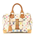 Louis Vuitton Monogram Multicolor Speedy 30 White