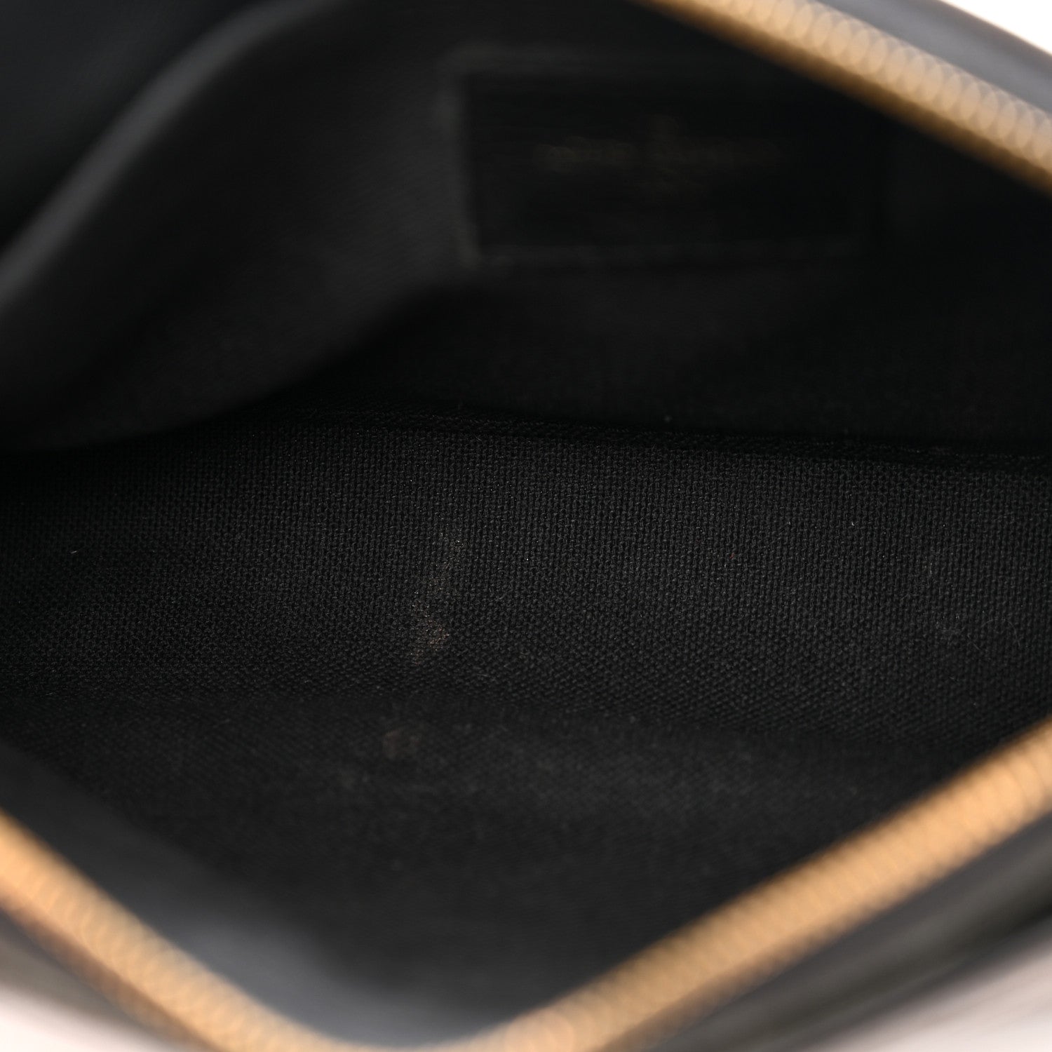 Louis Vuitton Monogram Pallas Clutch Black