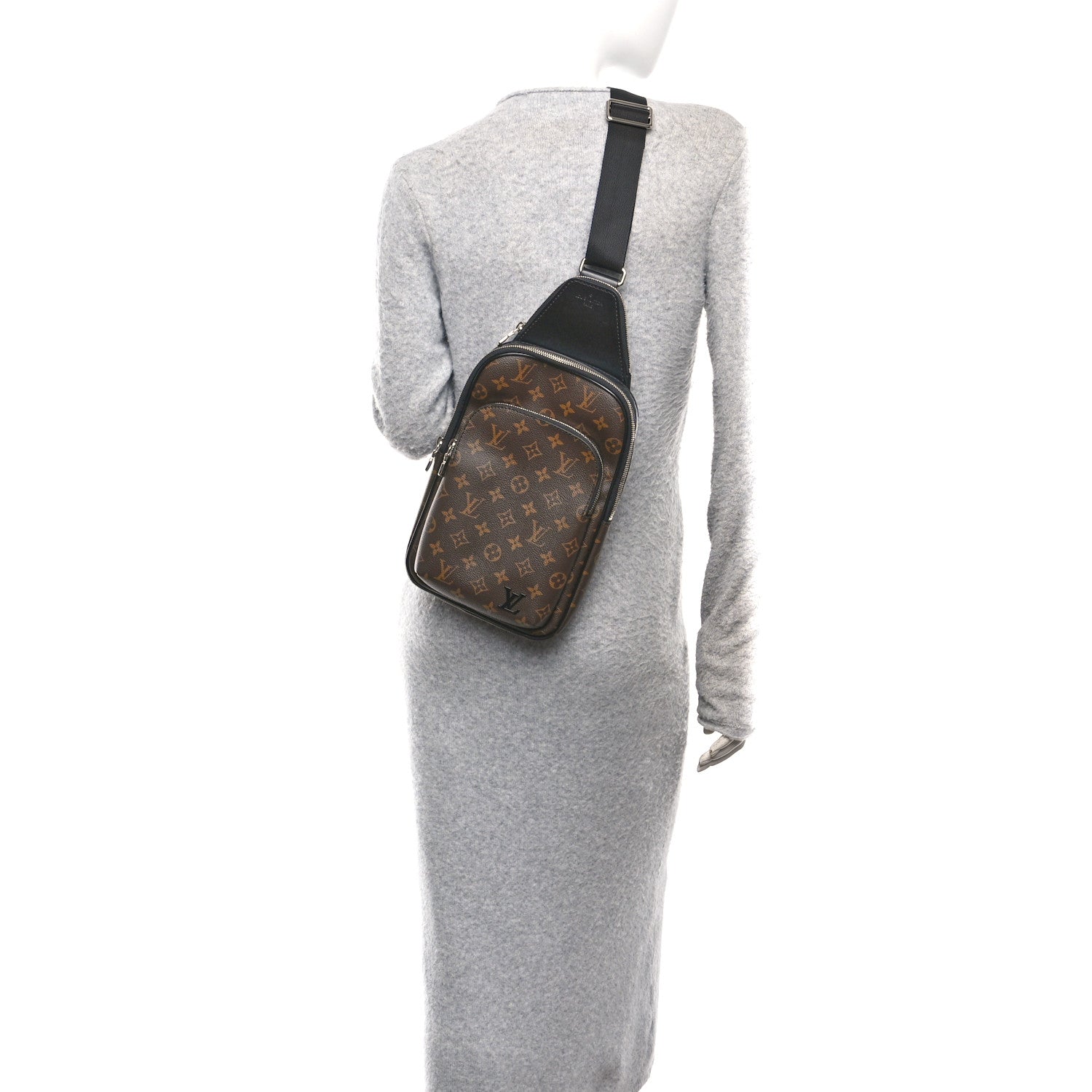Louis Vuitton Monogram Macassar Avenue Sling Bag NM