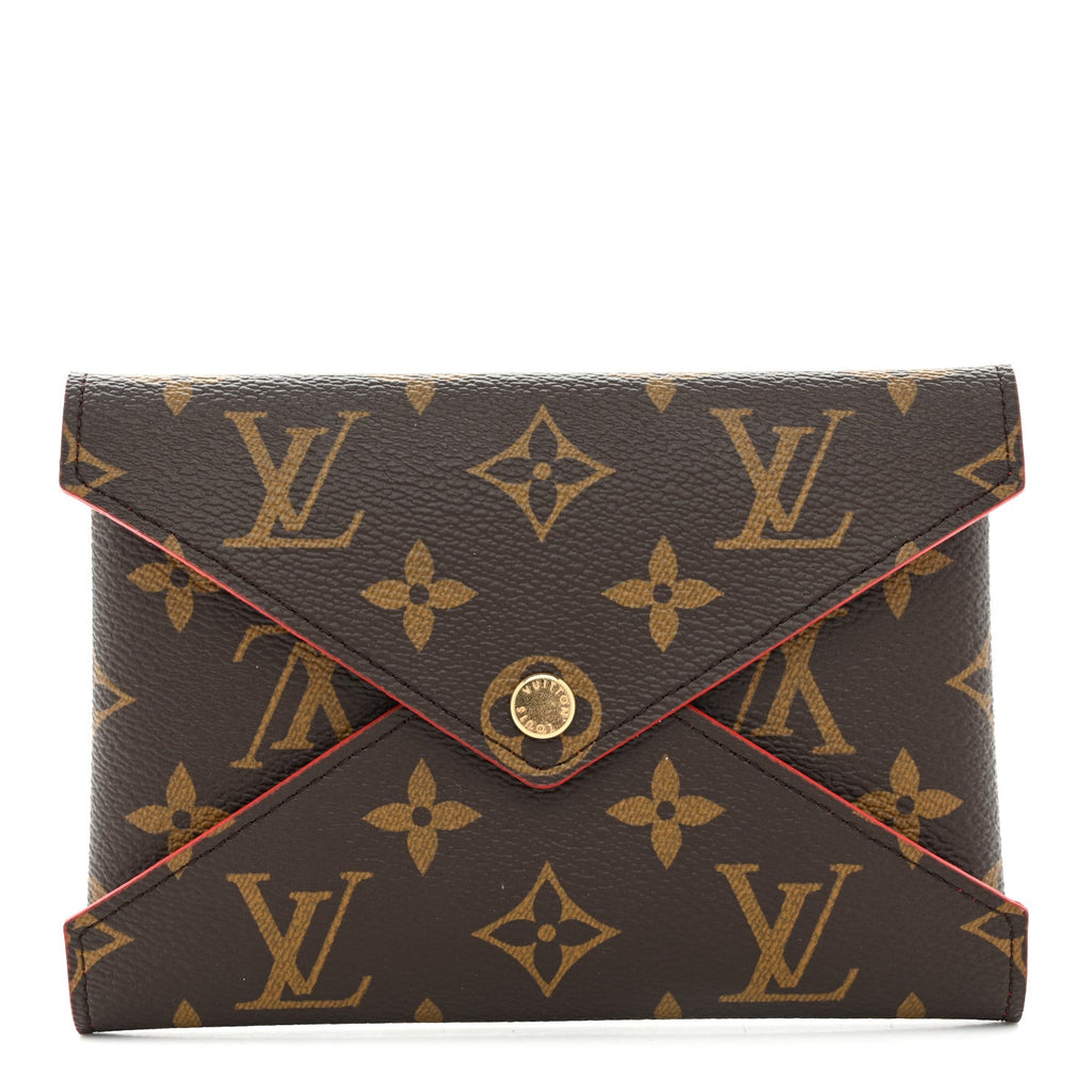 Louis Vuitton Monogram Medium Kirigami Pochette Insert Coquelicot