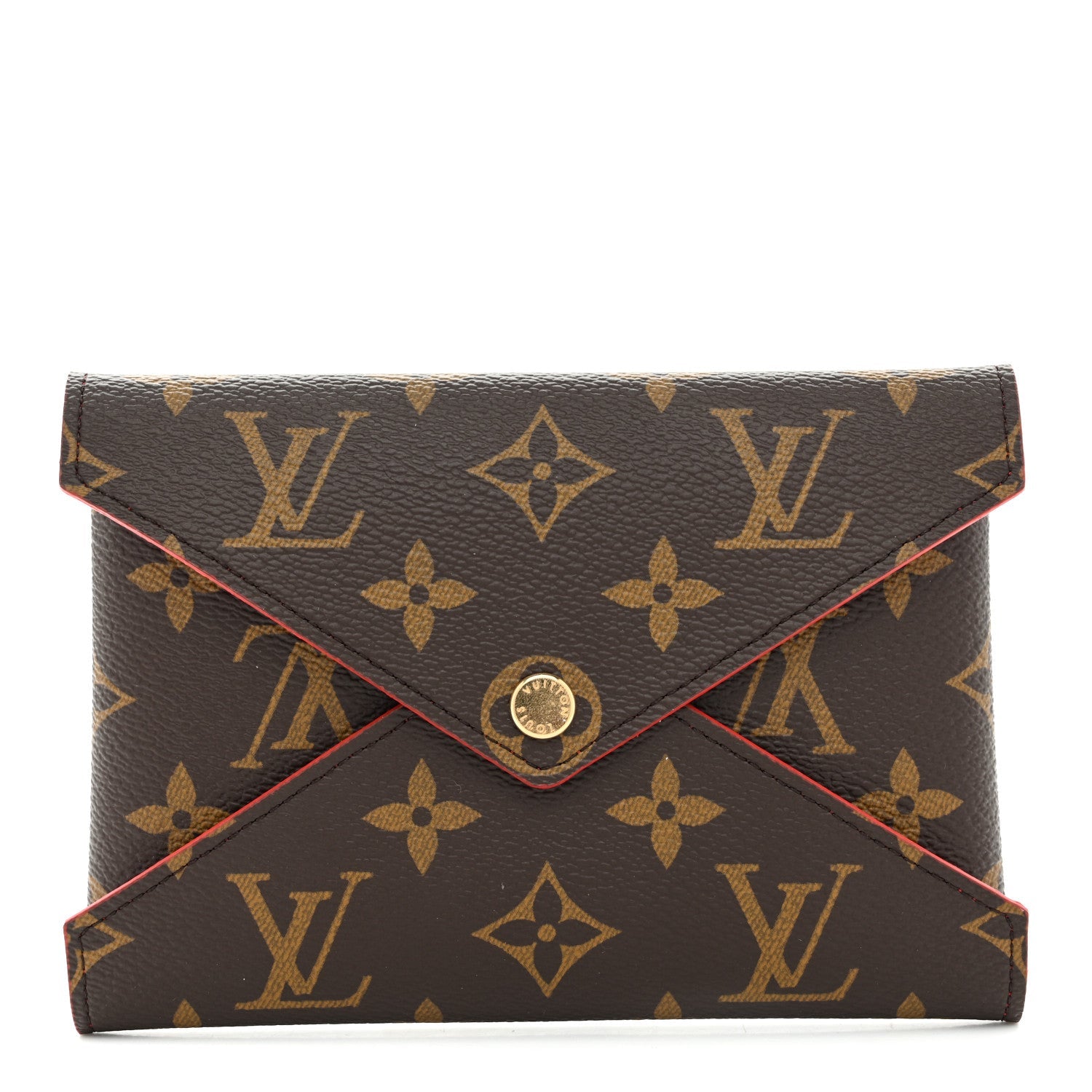 Louis Vuitton Monogram Medium Kirigami Pochette Insert Coquelicot