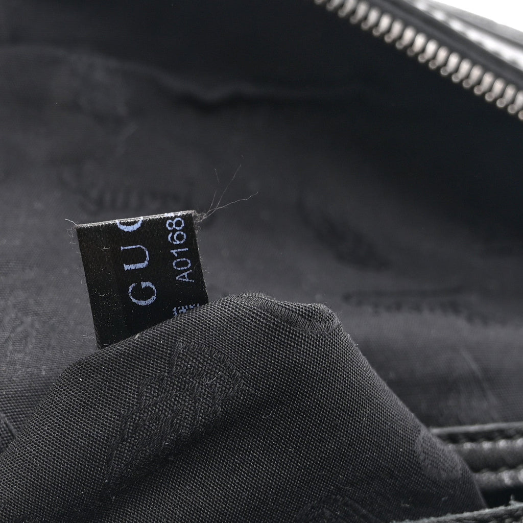 Gucci Imprime Monogram Belt Bag Black