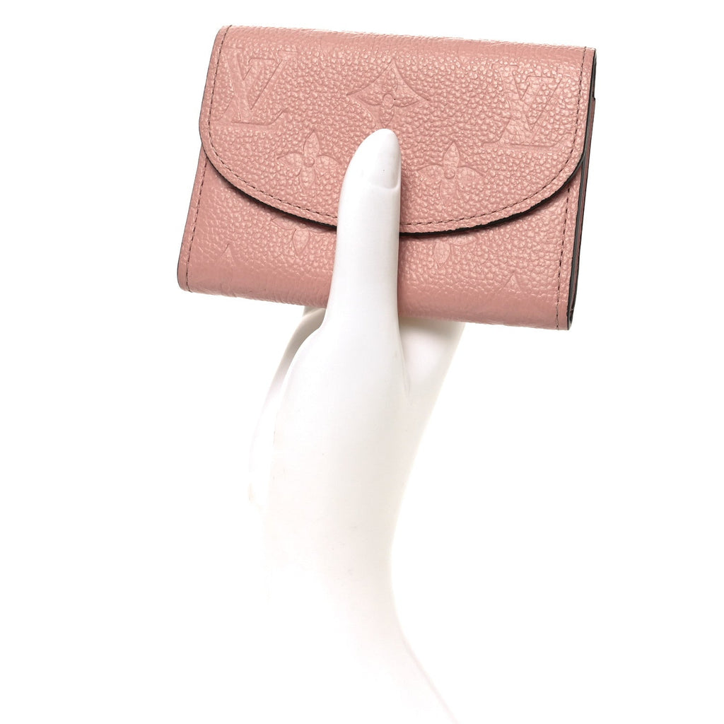 Louis Vuitton Empreinte Rosalie Coin Purse Rose Poudre